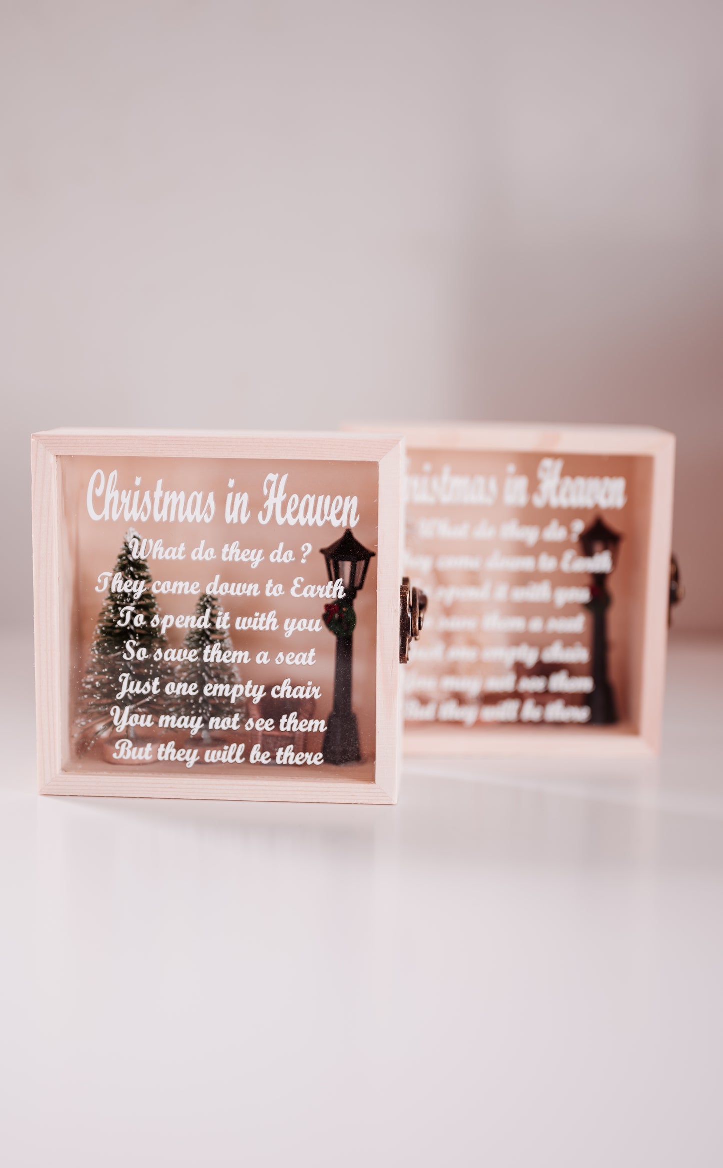 Christmas in Heaven Shadow Box Ornament