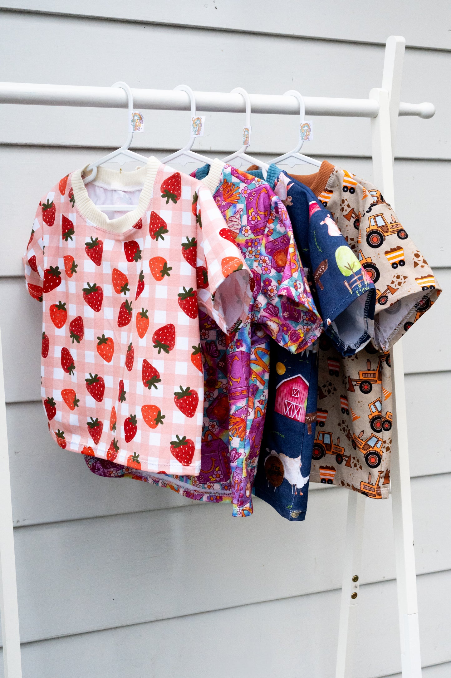 Strawberry Boxy Tee