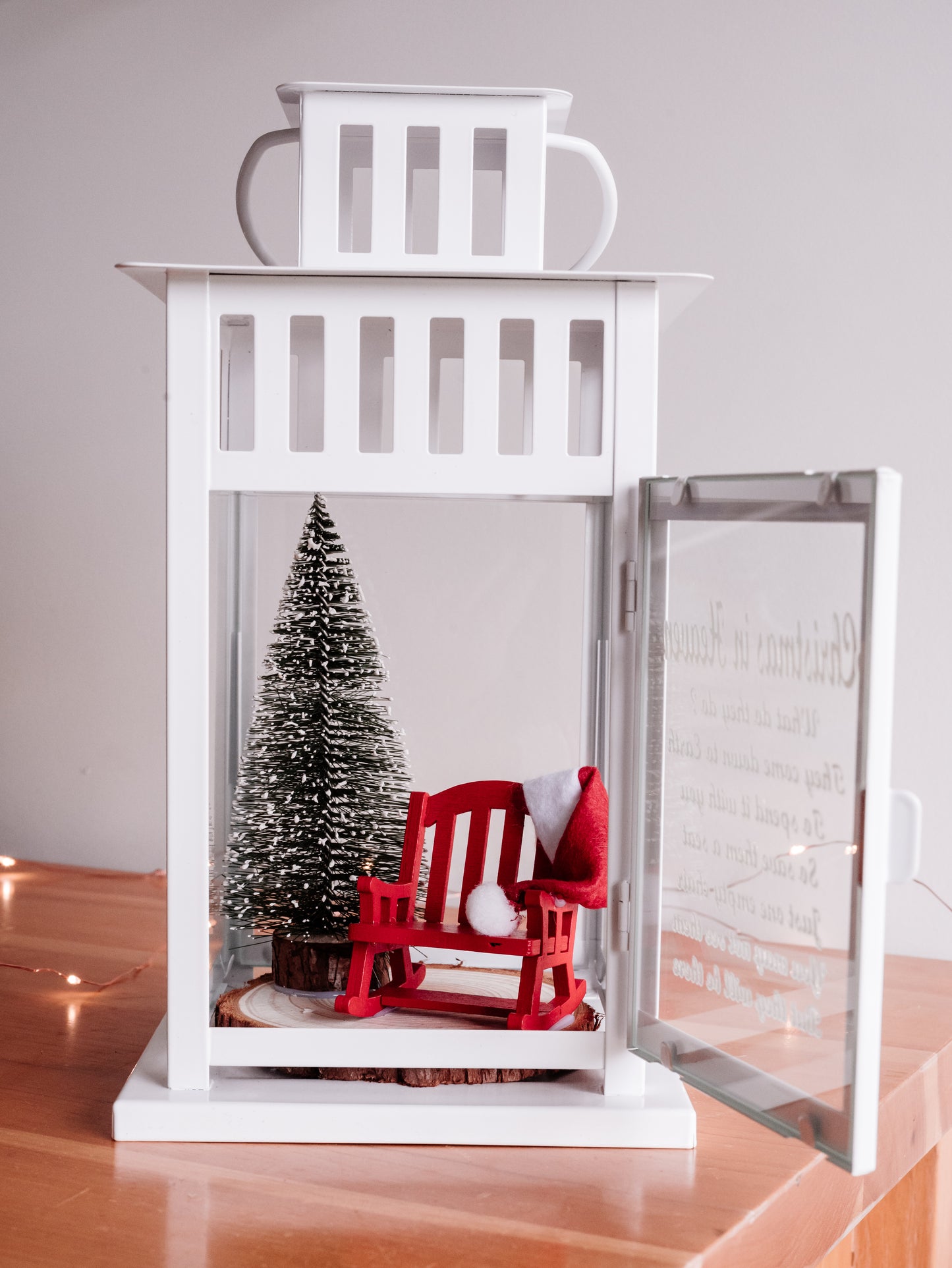 Christmas in Heaven Lantern Basic - No Lights