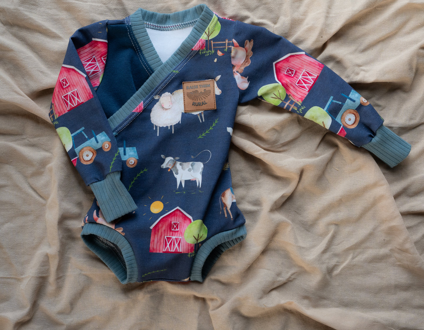 Raise the Rural Cross Cross Bodysuit