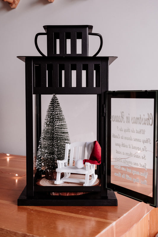 Christmas in Heaven Lantern Basic - No Lights