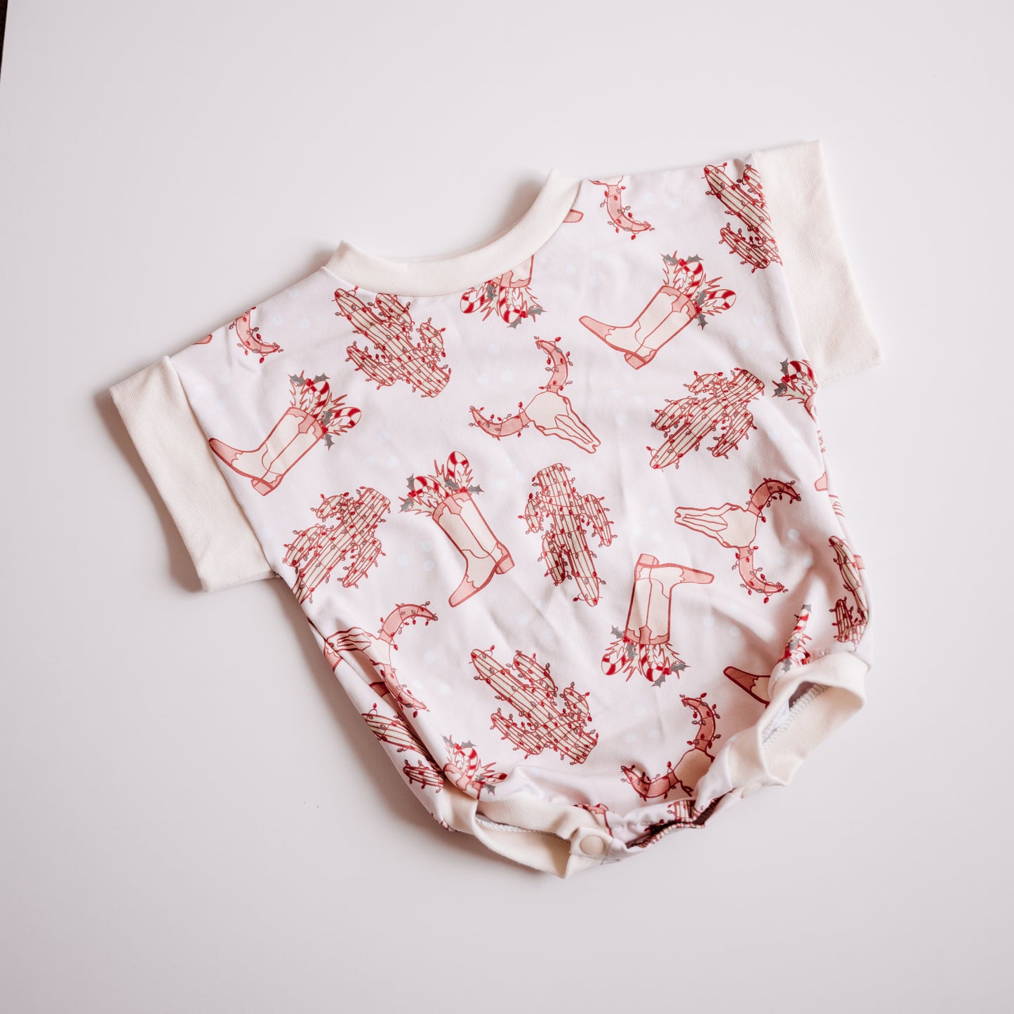 Western Christmas Blush Pink