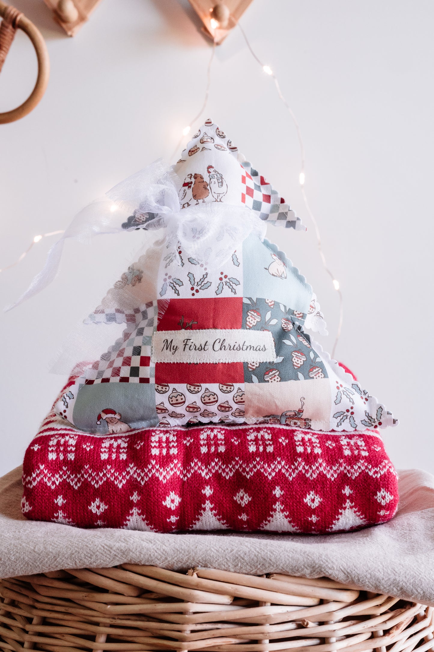 Christmas Tree Memorial Keepsake Pillow