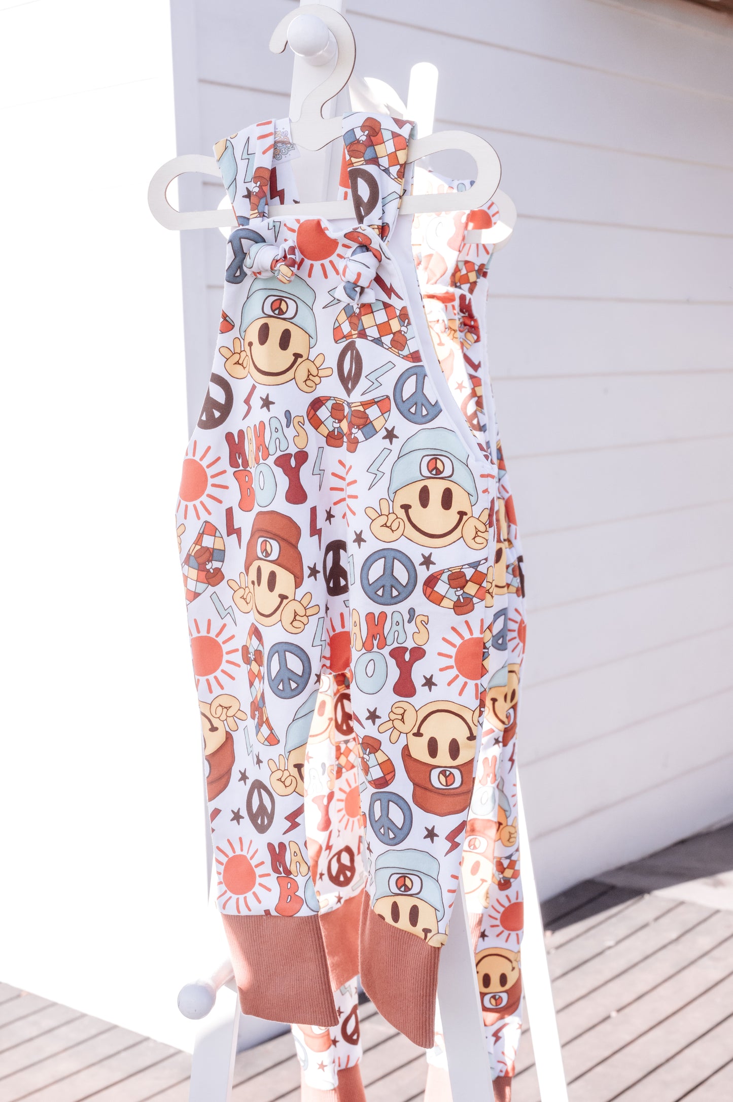 Mamas Boy Knotted Overalls