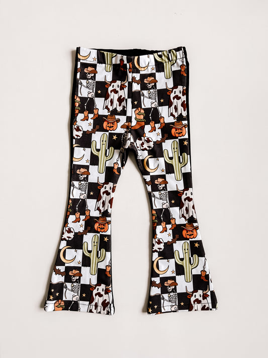 Check Halloween Slim Flares