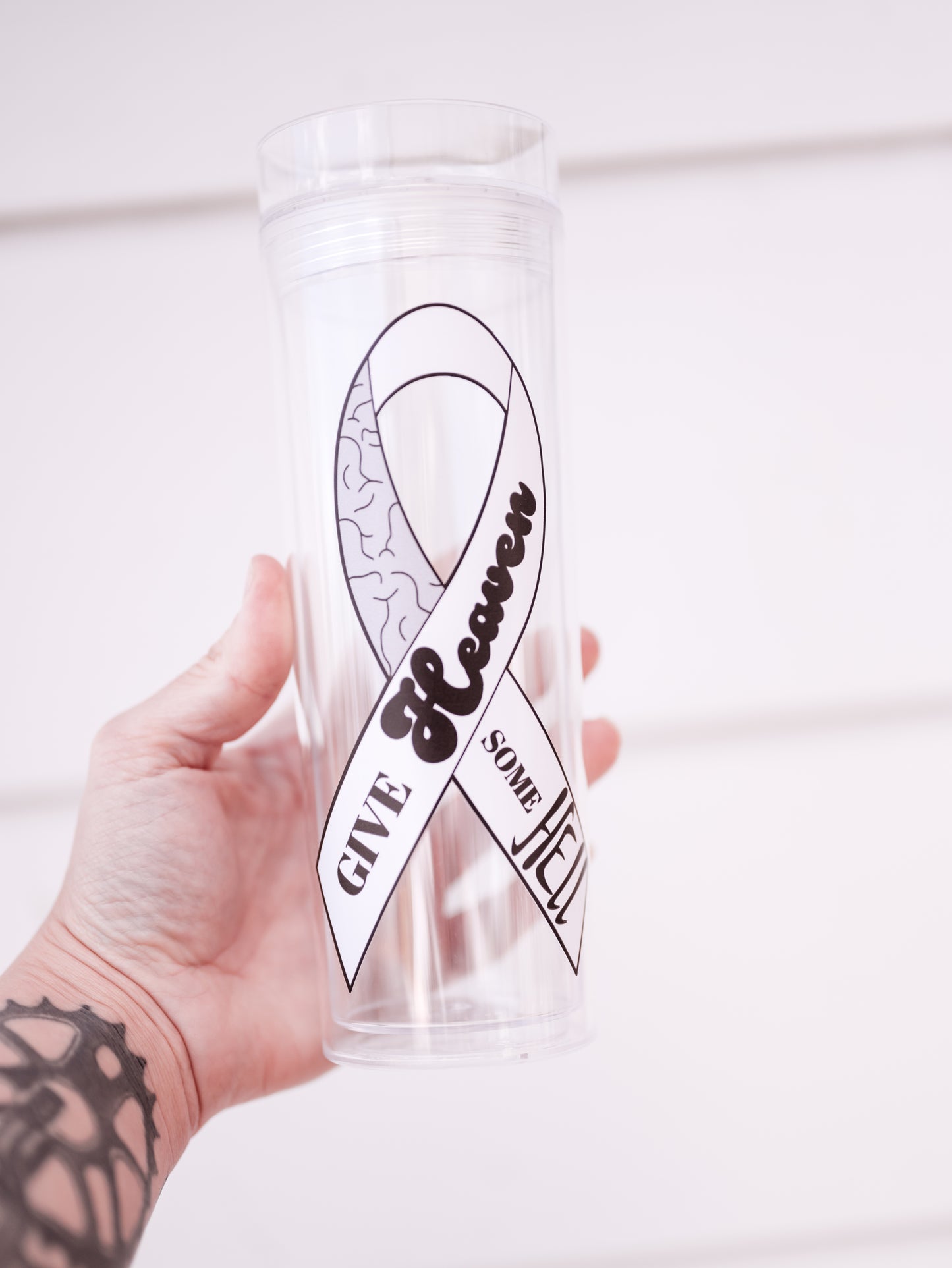16oz Tumbler with Straw