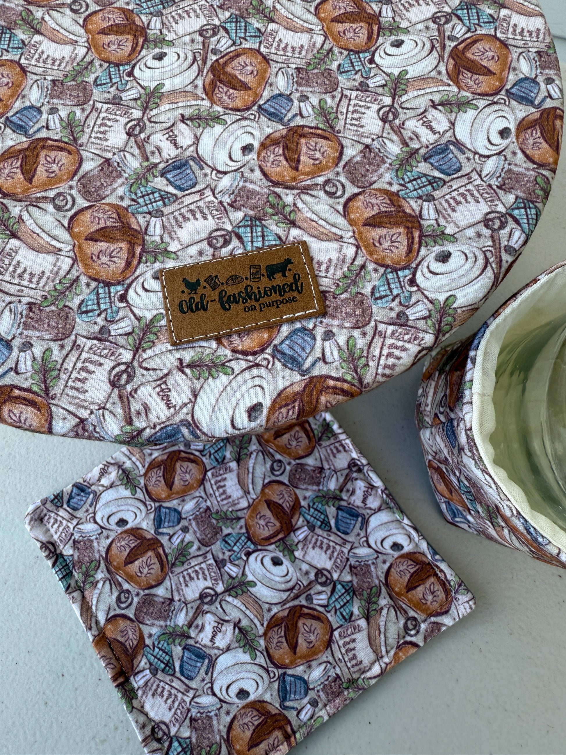 Bowl Cover - Sourdough, salad, cups ect