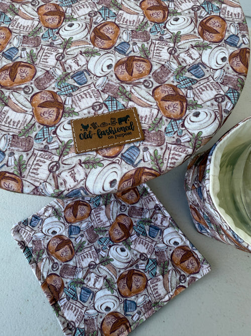 Bowl Cover - Sourdough, salad, cups ect