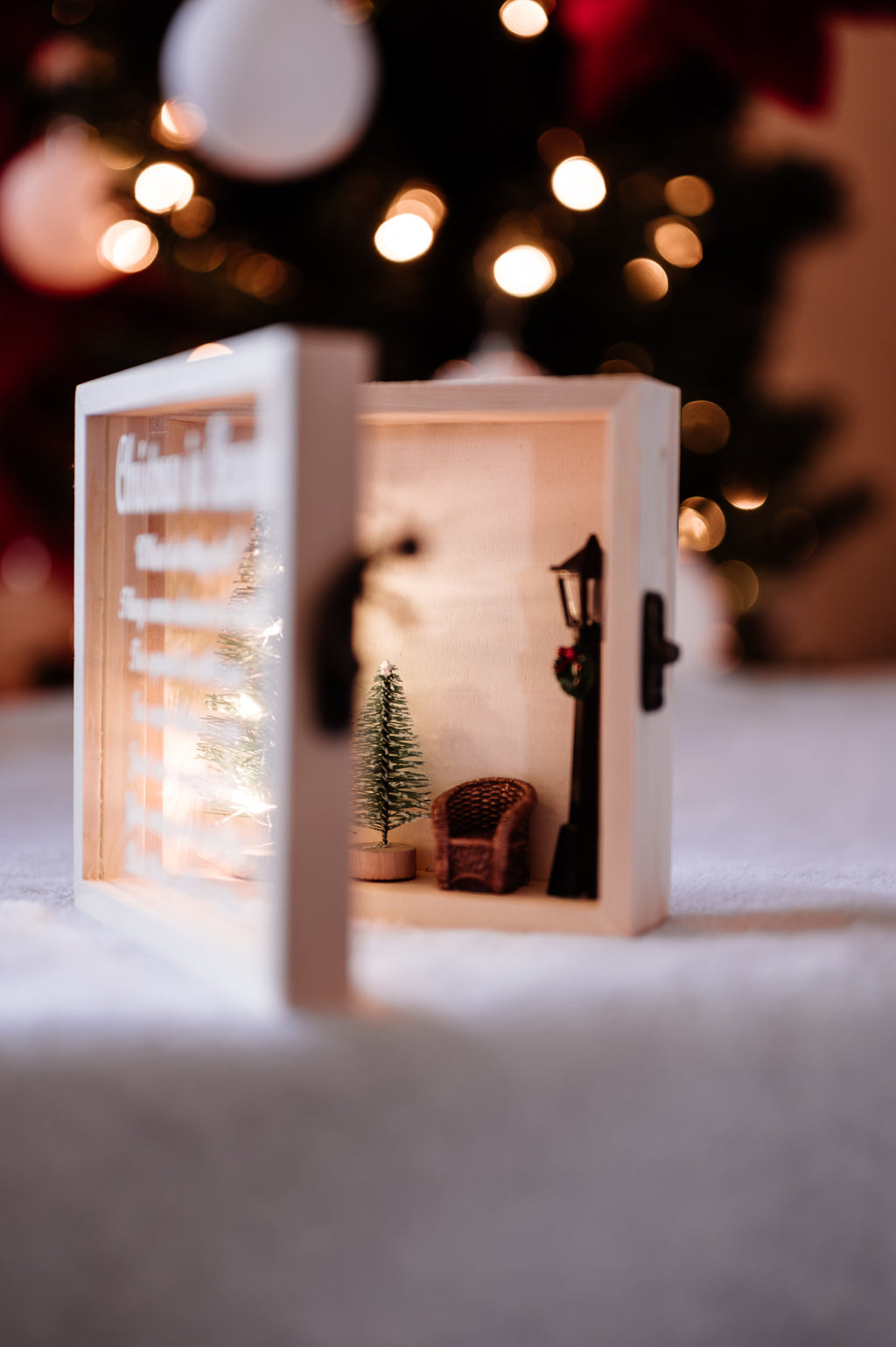 Christmas in Heaven Shadow Box Ornament
