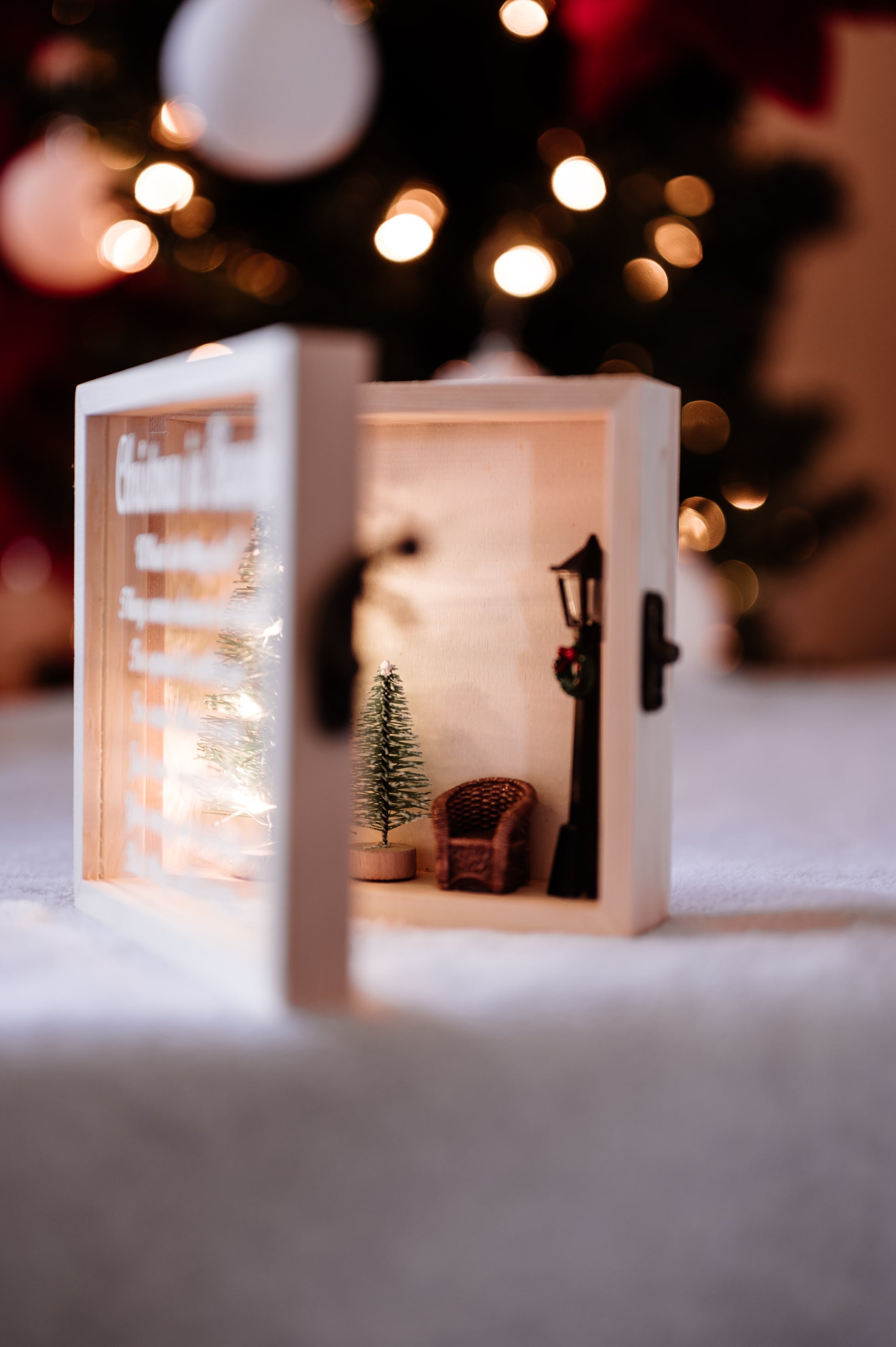Christmas in Heaven Shadow Box Ornament