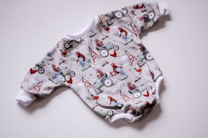 Farmer Bear Romper