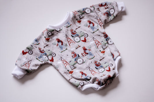 Farmer Bear Romper