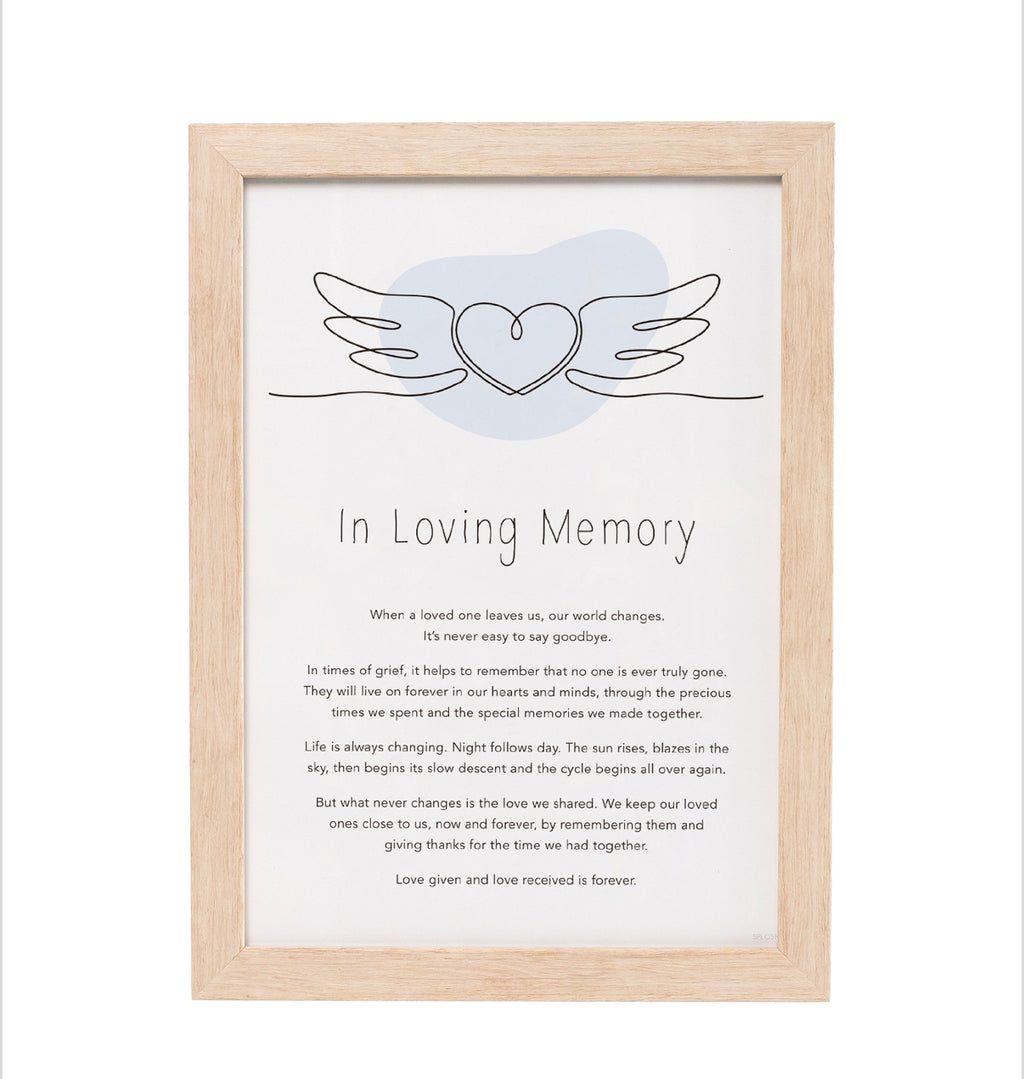 Gift Of Words In Loving Memory