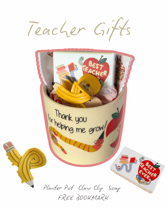 Teacher Gift Bundle “Thank you for helping me grow!”