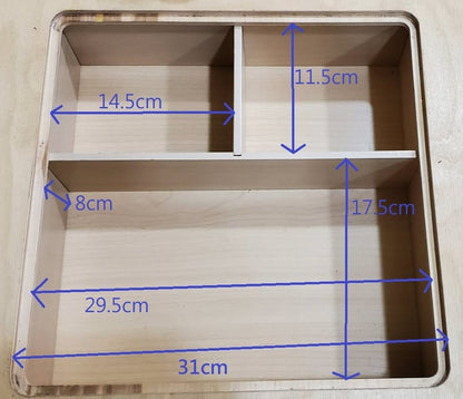 Forest Wooden Table and 2 Chairs