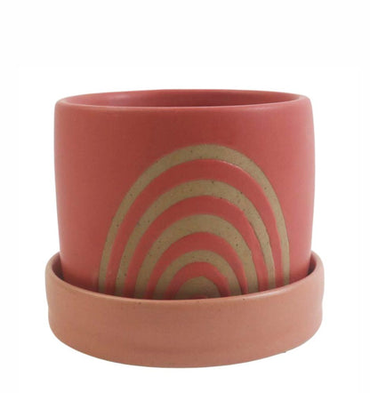 Shae Rainbow Dish Bowl Pink Peach - Small 8cm